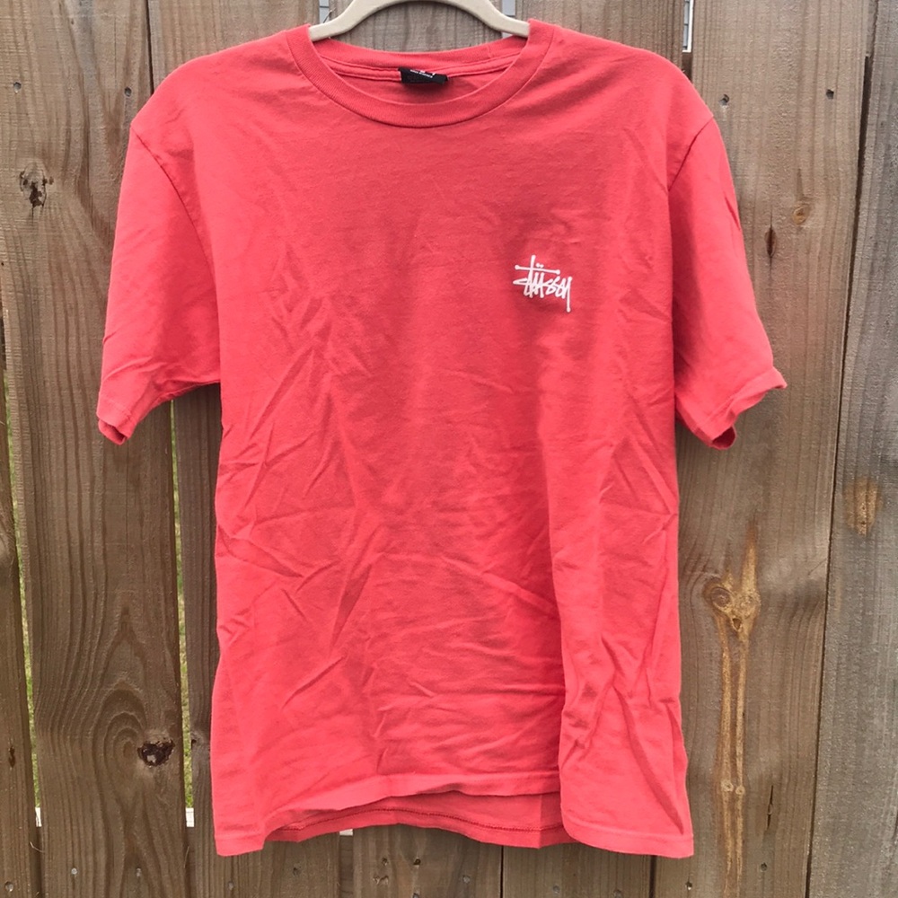 Pink Stussy T-Shirt